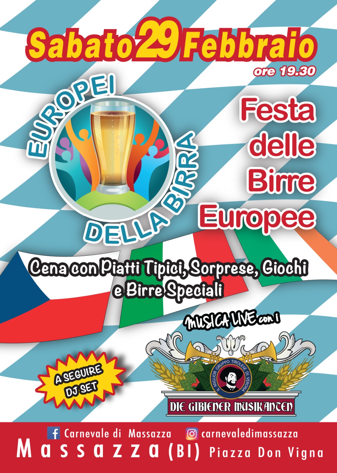 Carnevale 2020 - Volantino fronte