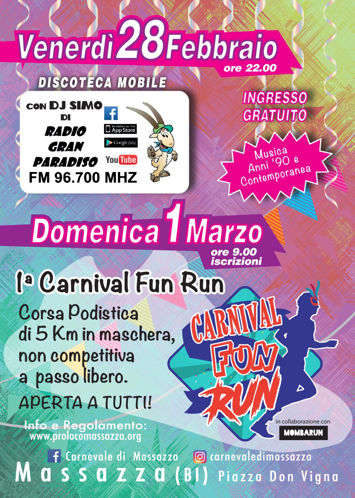 Carnevale 2020 - Volantino interno