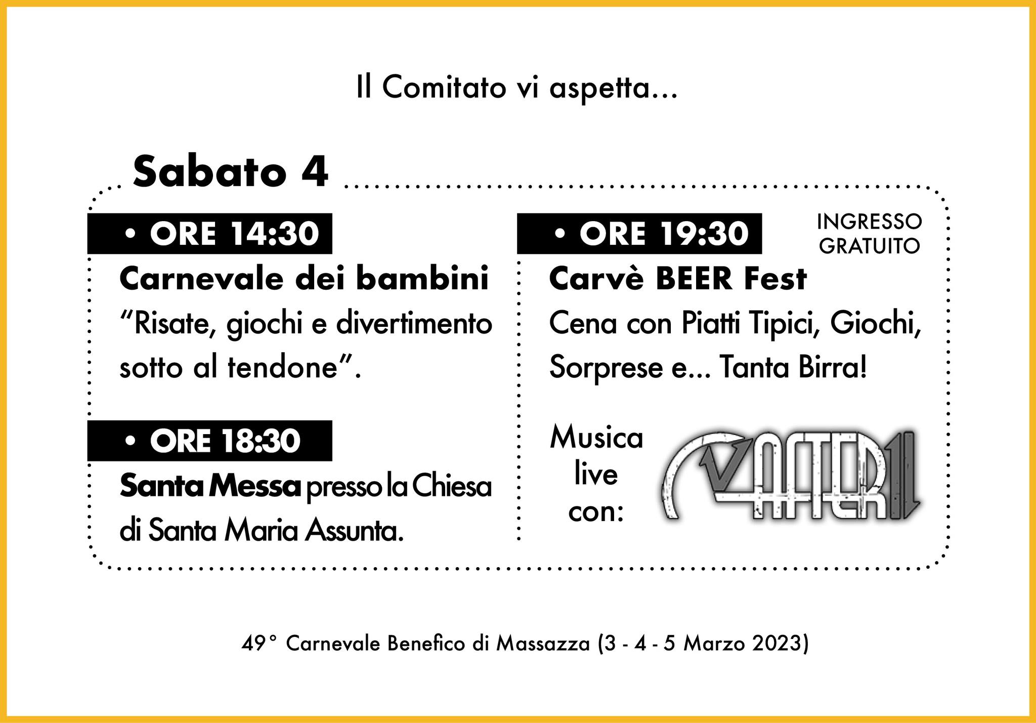 Carnevale 2023 - Sabato